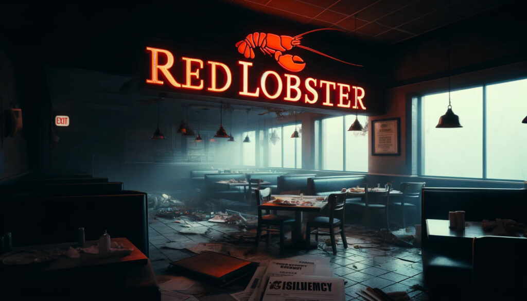Red Lobster insolvent: Die bekannte Fischrestaurantkette kämpft mit über einer Milliarde Dollar Schulden und meldet Insolvenz an.